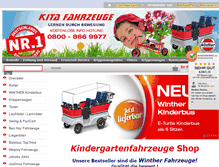 Tablet Screenshot of kita-fahrzeuge.de